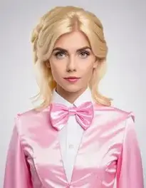 Blondie Fancy Dress face swap