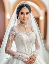 Bridal Attire face swap