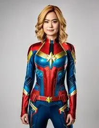 Captain Cosplay face swap