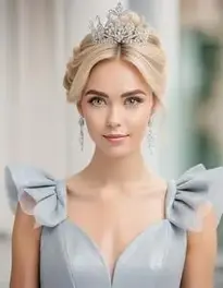 Designer Cocktail Dress face swap