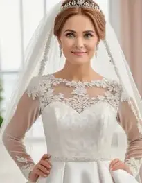 Flattering Mother The Bride Dress face swap