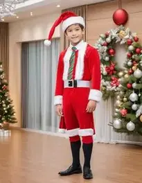 Christmas Dinner Outfit face swap