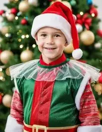 Christmas Tree Fancy Dress face swap
