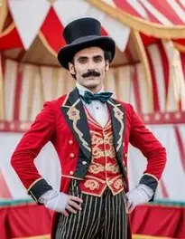 Circus Ringleader face swap