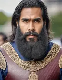 Costume For Man With Beards face swap