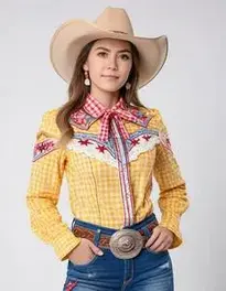 Cowgirl Outfit face swap