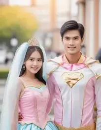 Cute Couple face swap