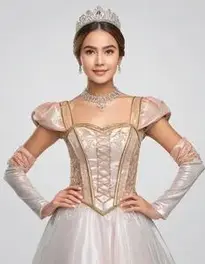 Evening Outfit For Ladies face swap