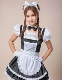 French Maid face swap