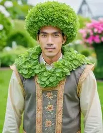 Garden Attire face swap