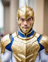 Golden Guard Cosplay face swap