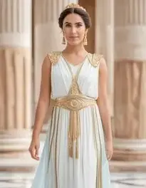 Grecian Goddess face swap