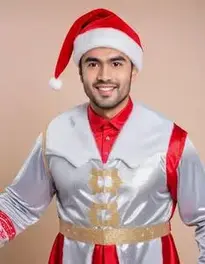 Holiday Festive Attire face swap