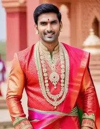 Indian Cloth face swap