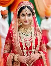 Indian Outfit For Wedding face swap