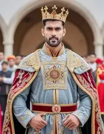 King Outfit face swap