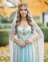 Goddess Halloween face swap