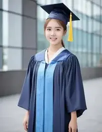 Graduation Outfit Female face swap