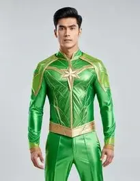 Green Clothes face swap
