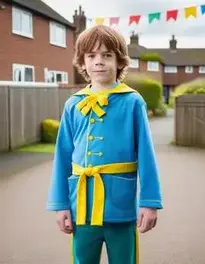 Horrid Henry Fancy Dress face swap