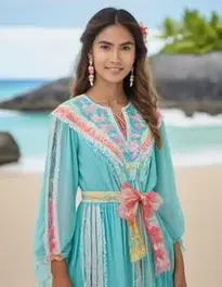 Island Chic Dress Code face swap