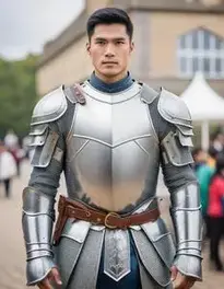 Knight Suit face swap