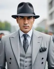 Mafia Theme Outfit face swap