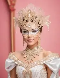 Masquerade Ball Attire face swap
