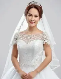 Mature Bride Dress face swap