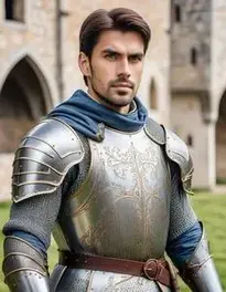 Medieval Knight face swap