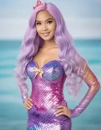 Mermaid Halloween face swap