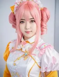 Miss Hina Cosplay face swap