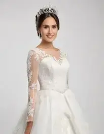 Modern Mother The Bride Dress face swap