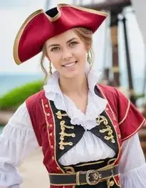 Pirate Outfit Female face swap