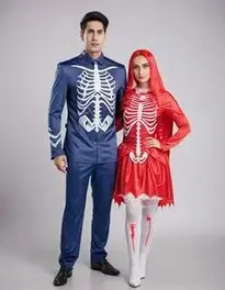 Scary Couple Halloween face swap
