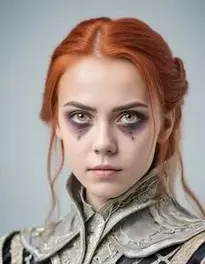 Scary Female face swap