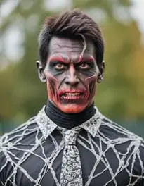 Scary Halloween Costume For Adults face swap