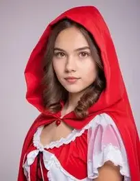 Little Red Riding Hood face swap