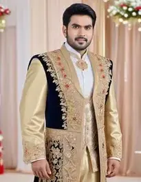 Marriage Outfit For Man face swap