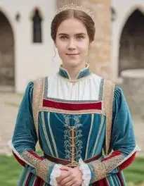 Medieval Dress face swap