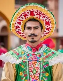 Mexican Fancy Dress face swap