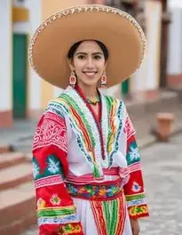 Mexican Outfit face swap