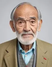 Old Man Fancy Dress face swap