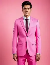 Pink Blazer face swap