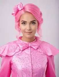 Pink Fancy Dress Adults face swap