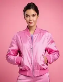 Pink Ladies Jacket face swap
