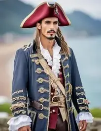 Pirate Coat face swap