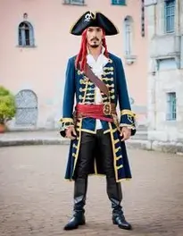 Pirate Cosplay face swap