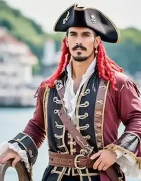 Pirate Outfit face swap