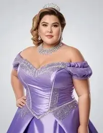Plus Size Cocktail Attire face swap